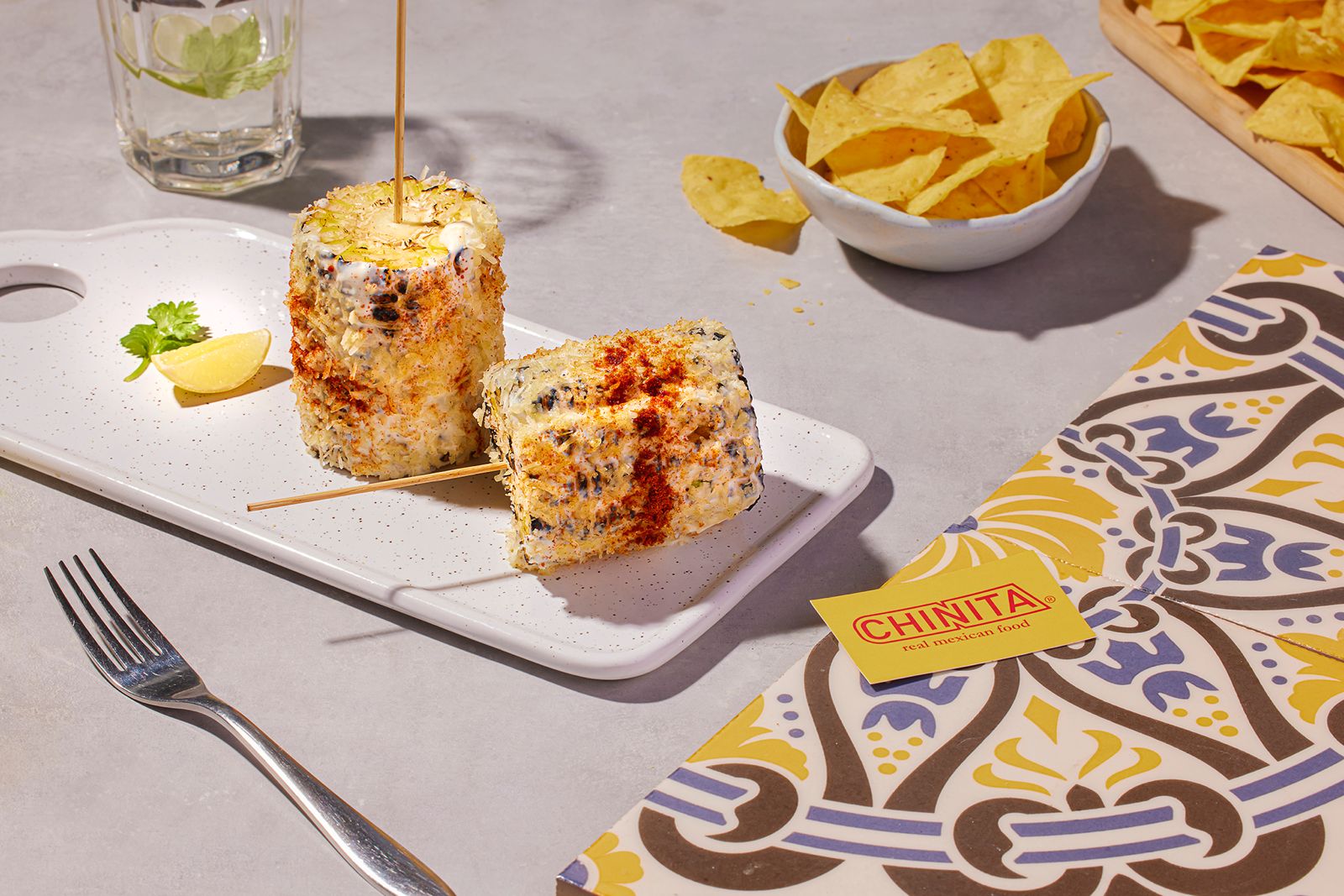 Starting off with a burst of flavour – Mexican style grilled corn